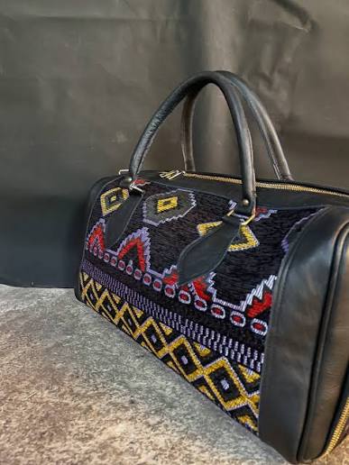 Sac de voyage en cuir 